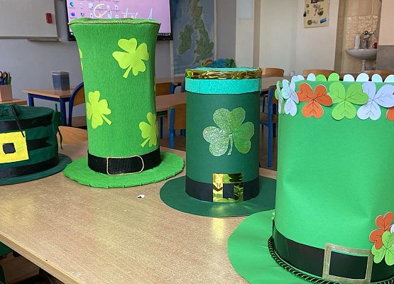 kapelusze Konkurs klas I-III Leprechauns-Hat
