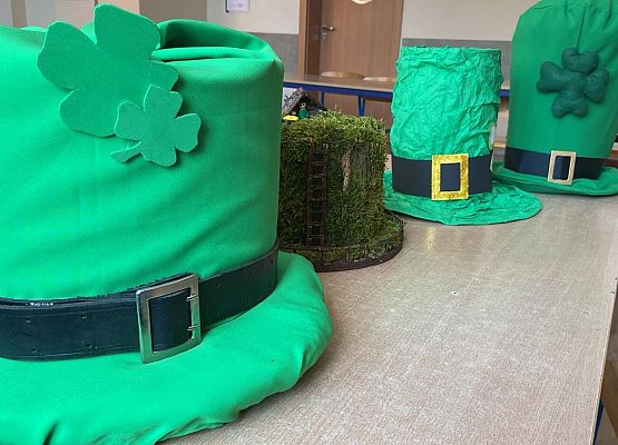 kapelusze Konkurs klas I-III Leprechauns-Hat