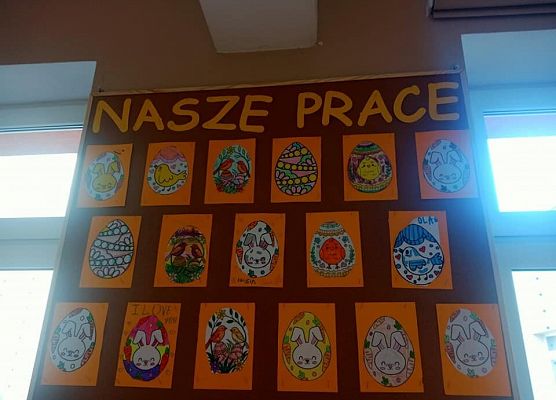 wielkanocne prace plastyczne  świetliczaków
