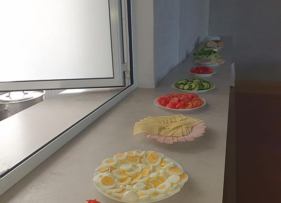 jedzenie na talerzach