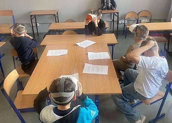 Zajęcia z uczniami organizowane w ranach kampanii