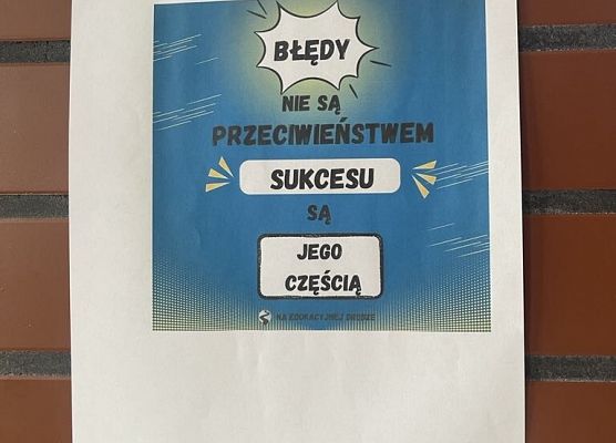 Gazetka związana z kampanią Błędy kształcą
