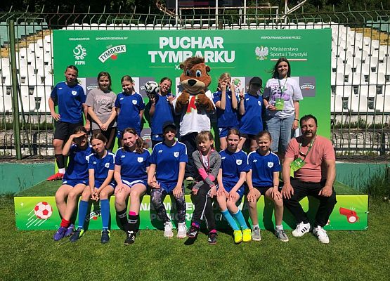 Dziewczynki U12 na zawodach