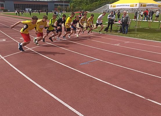 Zawodnicy na starcie