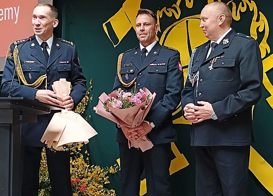 Przemówienie strażaków