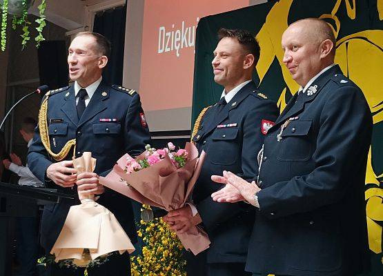 Przemówienie strażaków