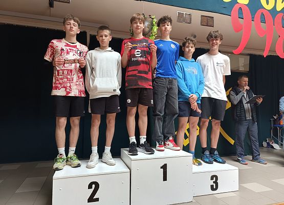 rozdanie nagród bieg w szarfie parami