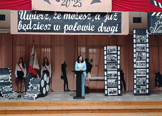 Pani dyrektor przemówienie