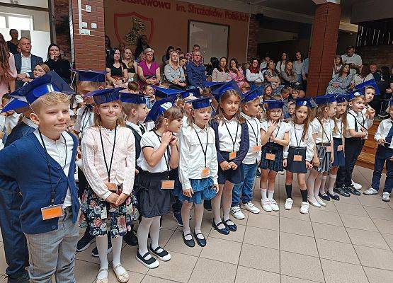 pierwszaki po pasowaniu