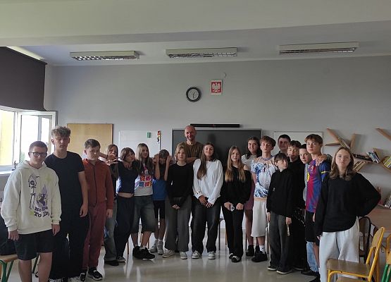zdjęcie klasy 8b z Marcin Majchrzak