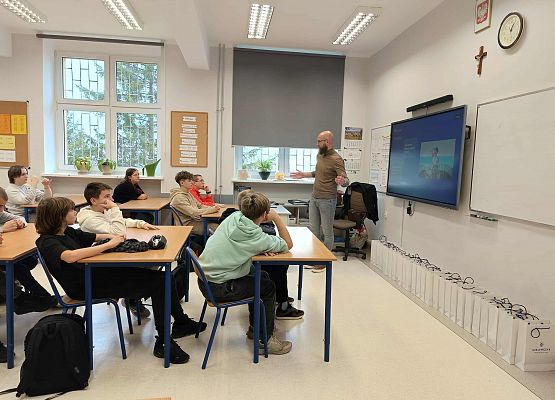 Pan opowiada o swojej pracy