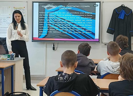 Pani Sylwia opowiada o swojej pracy