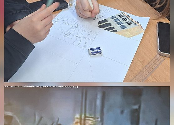 Dziewczyny tworzą obraz Warszawy