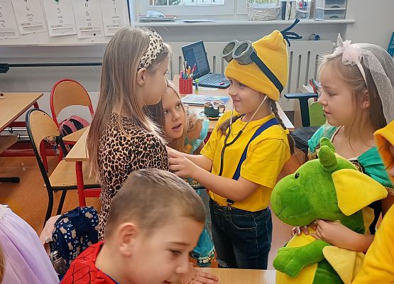 Grafika 22: Zajęcia weterynaryjne w klasie 1b