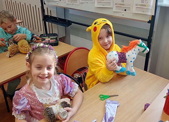 Grafika 17: Zajęcia weterynaryjne w klasie 1b