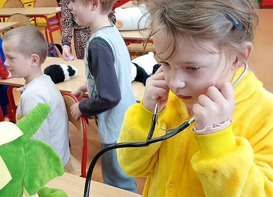 Grafika 6: Zajęcia weterynaryjne w klasie 1b