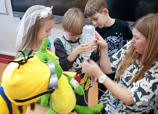 Grafika 4: Zajęcia weterynaryjne w klasie 1b