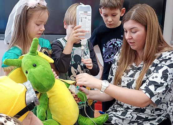 Grafika 3: Zajęcia weterynaryjne w klasie 1b