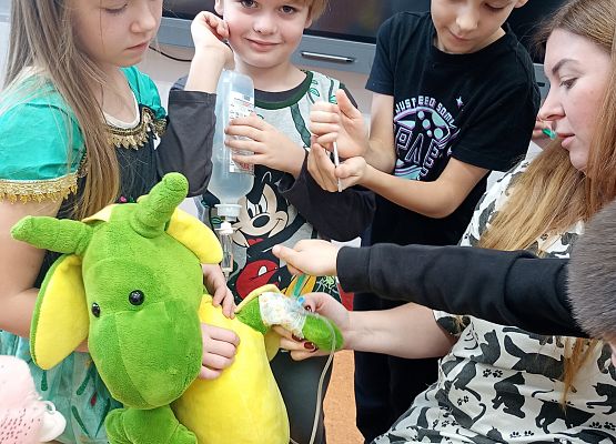 Grafika 2: Zajęcia weterynaryjne w klasie 1b