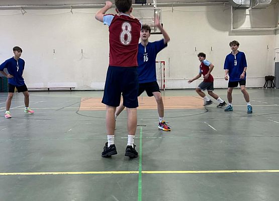 W trakcie meczu chłopców