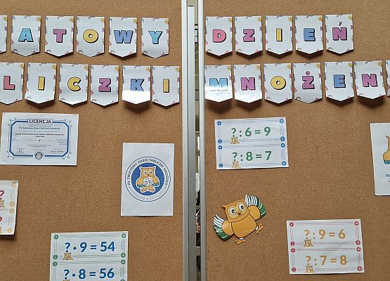 Grafika 24: XV Światowy Dzień Tabliczki Mnożenia