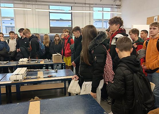 uczniowie w Branżowe Centrum Umiejętności