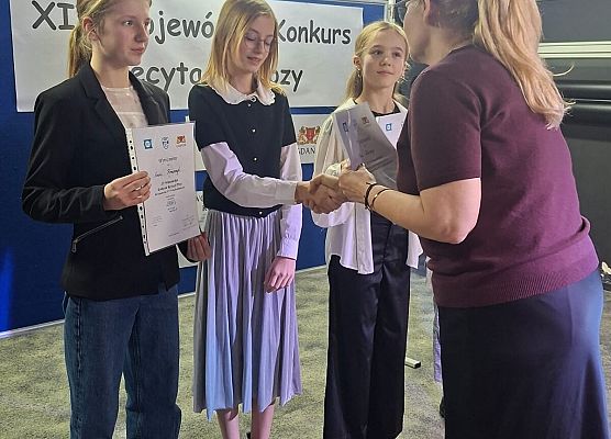 wręczenie dyplomów