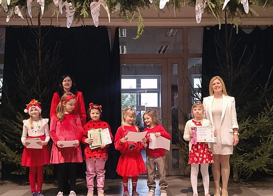 Grafika 6: Podsumowanie konkursów na szkolnym apelu