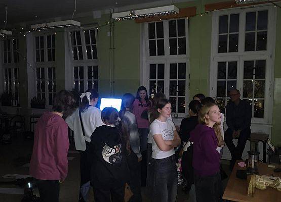 w sali od języka polskiego