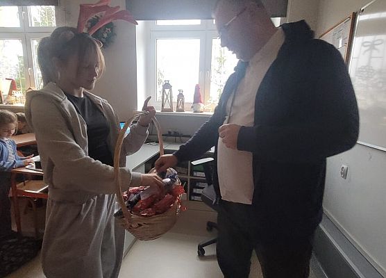 Z księdzem Damianem