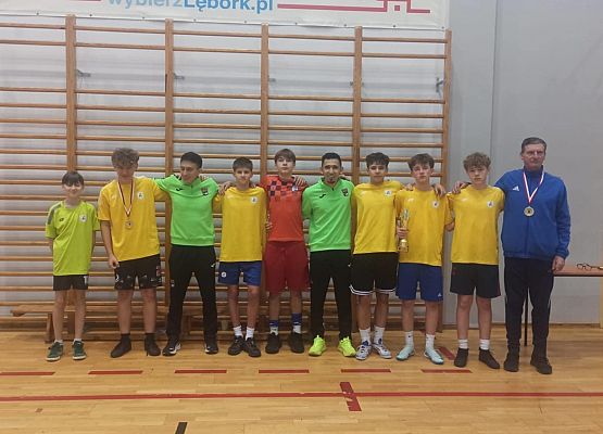 Zawodnicy z Panem Adamem