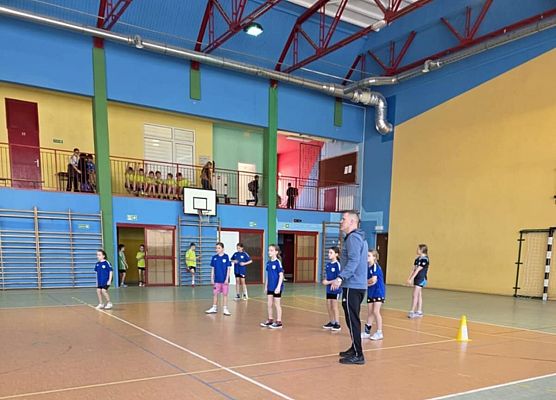 Dziewczynki podczas meczu