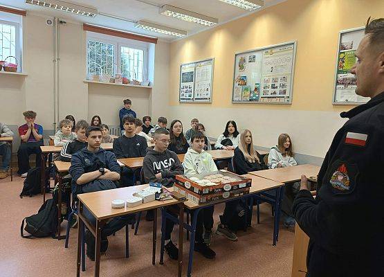 spotkanie klas 8 z Panem Kublik