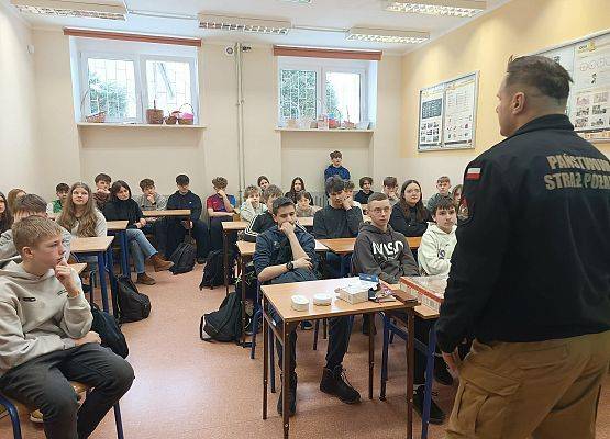 spotkanie w ramach bezpieczeństwa i doradztwa zawodowego