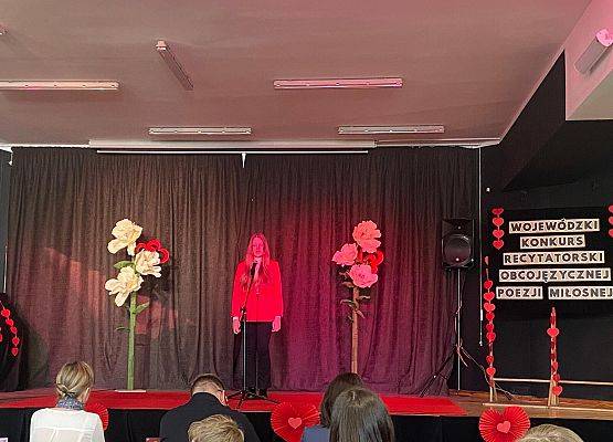 Agata Pilarska podczas występu