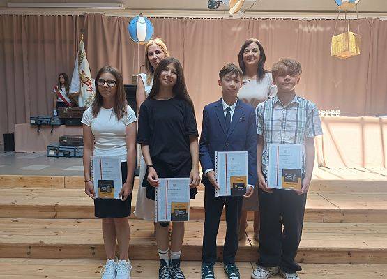 uczniowie wyróżnieni klasa 5