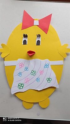 Jajko - praca plastyczna