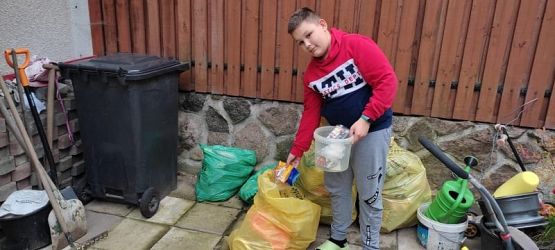 Filip B segreguje odpady
