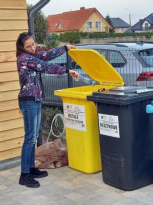 Magda segreguje odpady