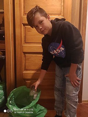 Norbert W segreguje szkło