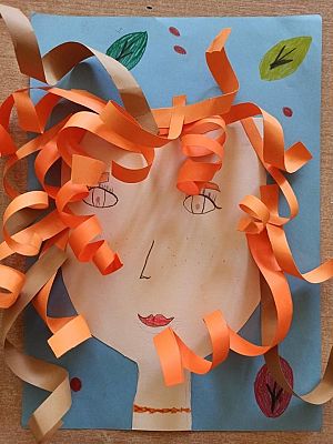 PANI JESIEŃ Z LIŚĆMI