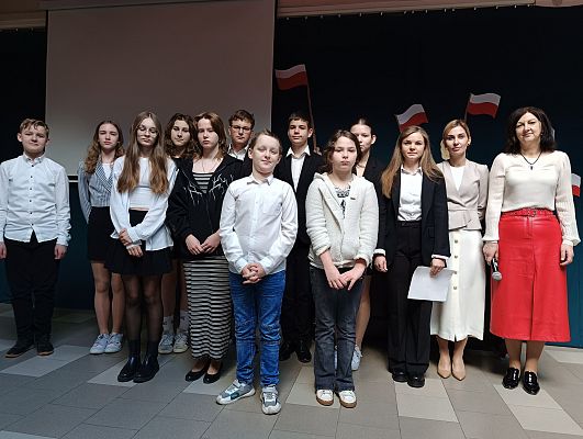 uczniowie wyróżnieni w konkursie Galileo