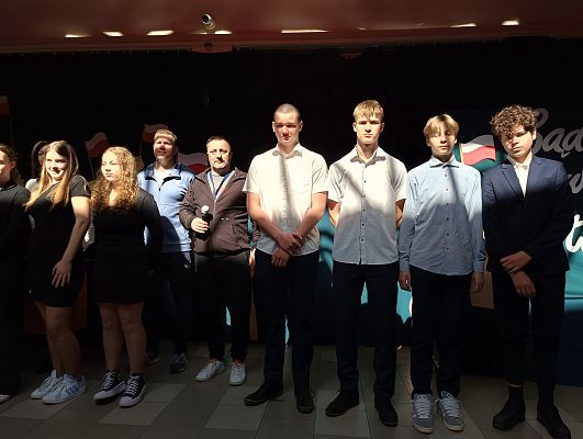 chłopcy starsi wyróżnieni w sporcie