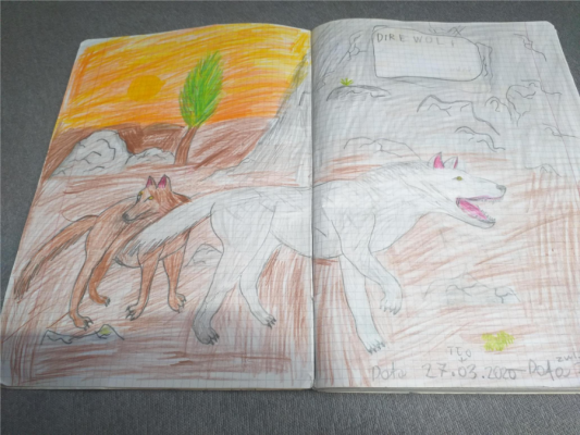  Grafika #7: Pasje naszych uczniów