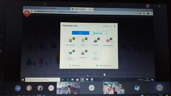  Grafika #8: Klasy III uczą się online