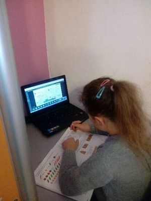  Grafika #3: Klasy III uczą się online