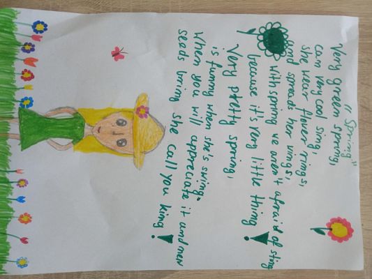  Grafika #6: Spring by Dorotka Suszko