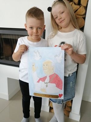  Grafika #1: 100 rocznica urodzin Papieża Jana Pawła II