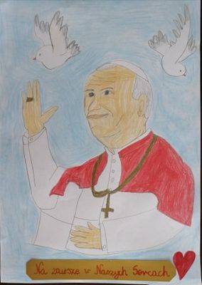 Grafika #2: 100 rocznica urodzin Papieża Jana Pawła II