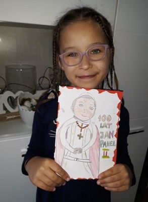  Grafika #5: 100 rocznica urodzin Papieża Jana Pawła II